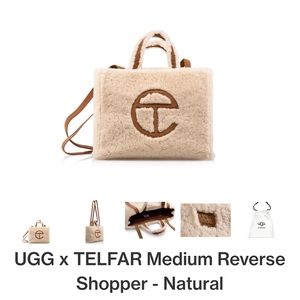 UGG x Telfar Medium Shopper- Natural